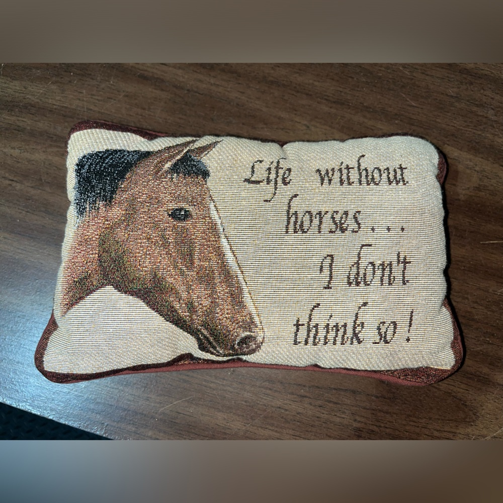 HORSE PILLOW